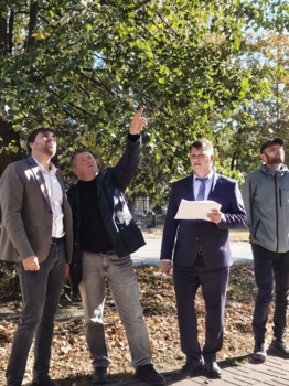 2 октября состоялся выход мониторинговой группы по оценке состояния зелёных насаждений совместно с управлением городского хозяйства города Калуги на улицы Степана Разина и Рылеева