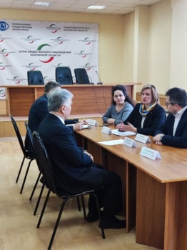 Делегация наблюдателей от СНГ проверили Штаб общественного наблюдения