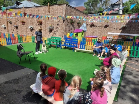 Галина Быкова провела "Урок доброты" для детсадовцев